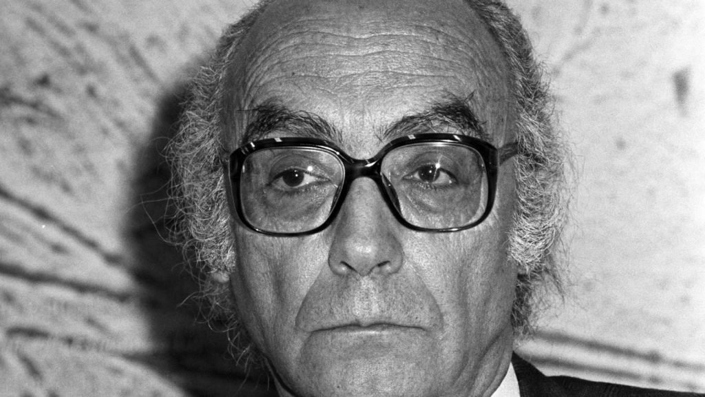 José Saramago, autor de Ensayo sobre la ceguera. Documentos RNE.