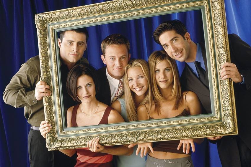 Una de las míticas imágenes de la serie Friends.