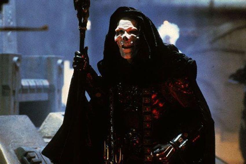 Frank Langella interpretó al terrorífico Skeletor.
