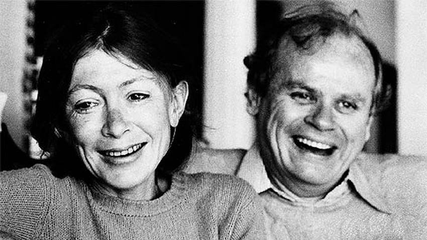 Joan Didion y John Gregory Dunne.