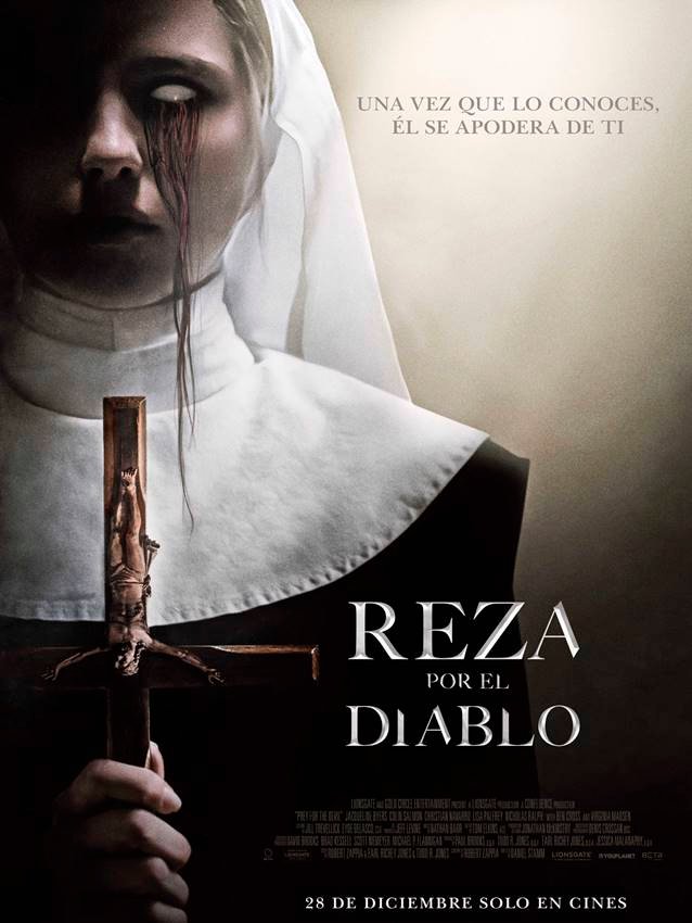 Póster de Reza por el diablo.