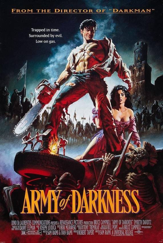 Póster de Army of Darkness.