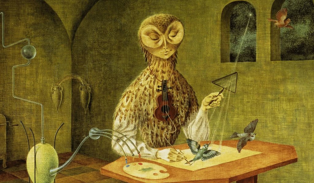 La creación de las aves, de Remedios Varo.