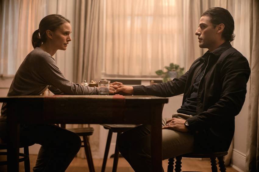 Natalie Portman y Oscar Isaac en Aniquilación.