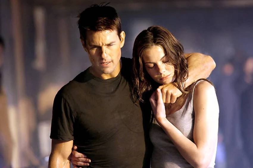 Tom Cruise y Michelle Monaghan en Misión Imposible 3.