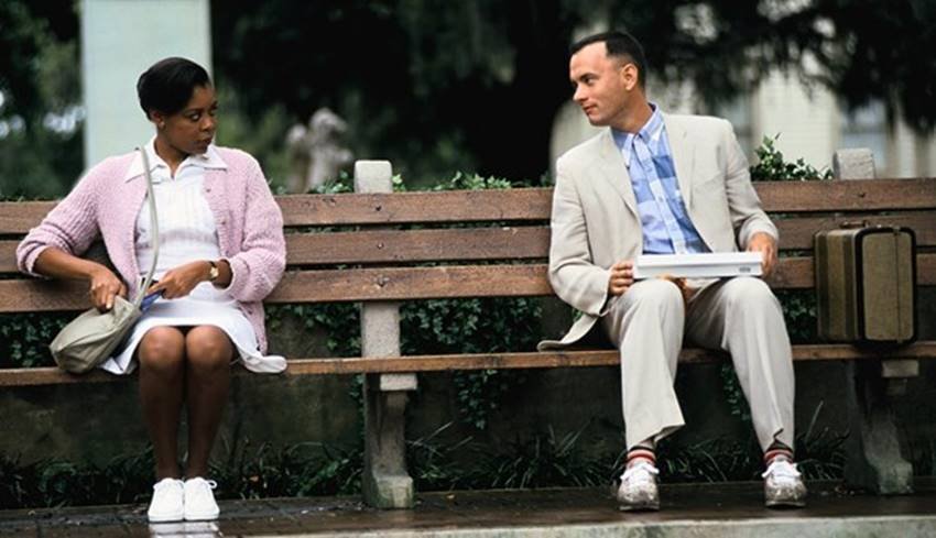 Tom Hanks fue Forrest Gump. Cine de los 90.