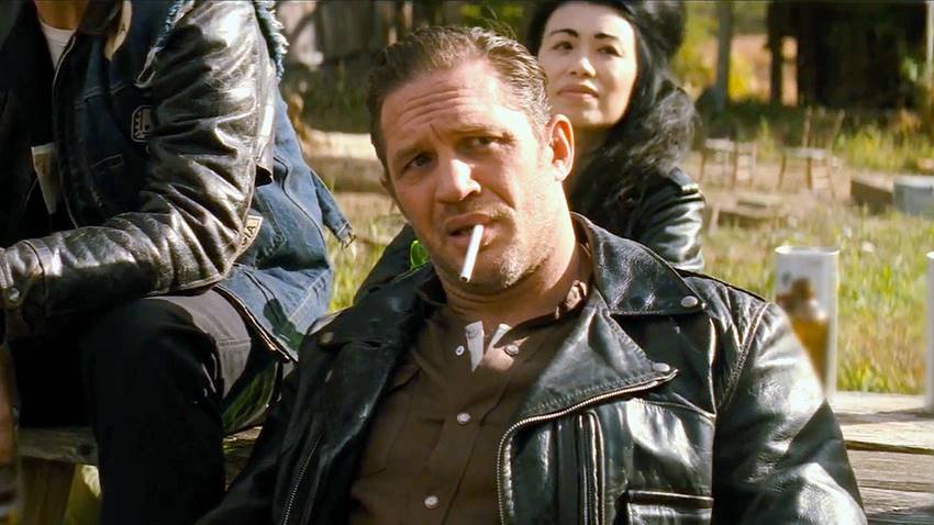 Tom Hardy es Johnny en Bikeriders. La ley del asfalto.