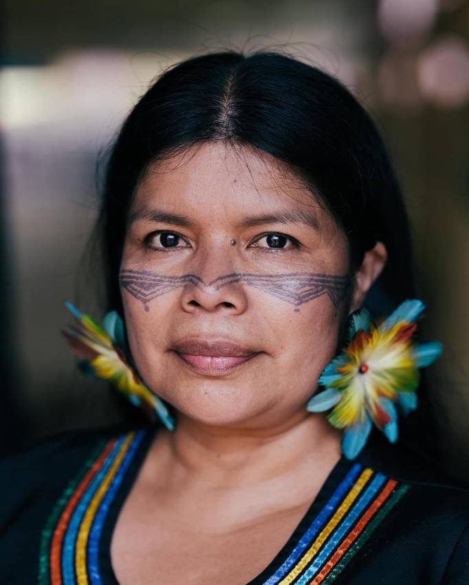 Patricia Gualinga. Las guardianas de la tierra.