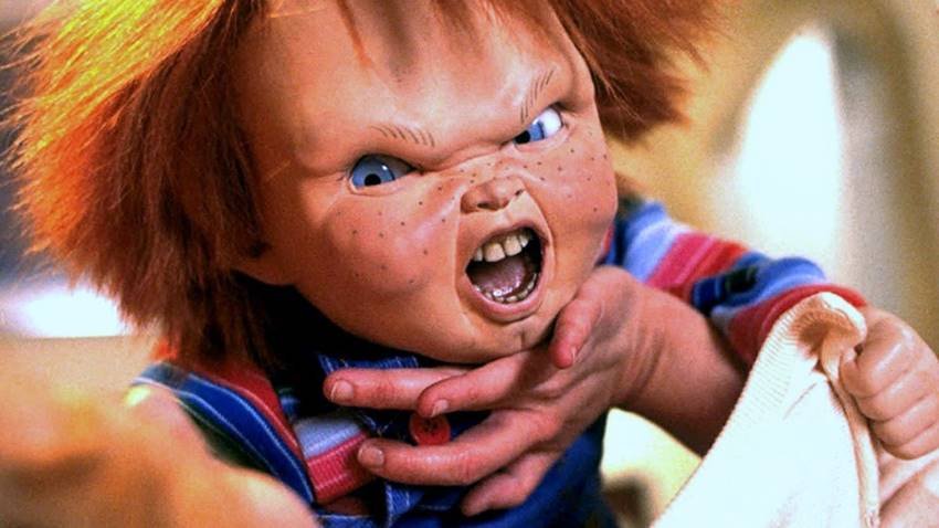 Chucky haciendo de las suyas.