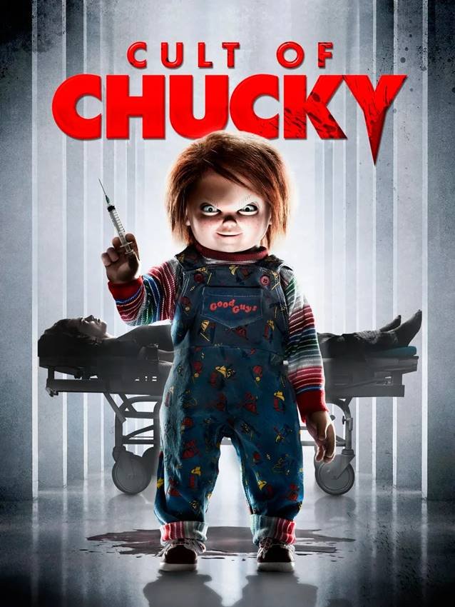 Cartel de El culto de Chucky.