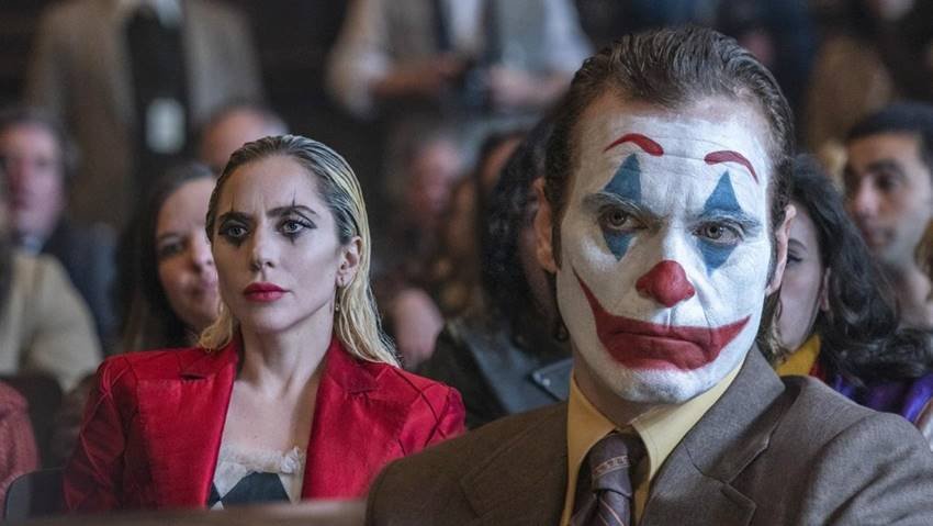 Joaquin Phoenix y Lady Gaga en Joker: Folie à Deux.