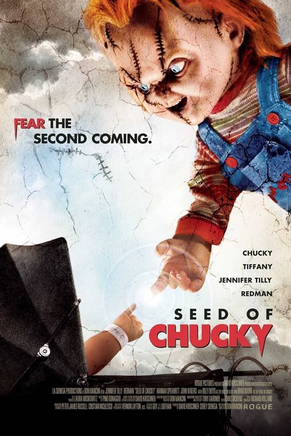 Cartel de La semilla de Chucky.